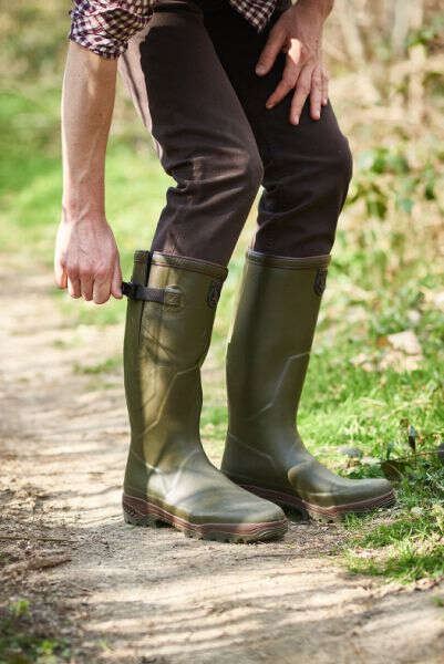 AIGLE Gummistiefel Boot Parcours 2 Vario Khaki Unisex